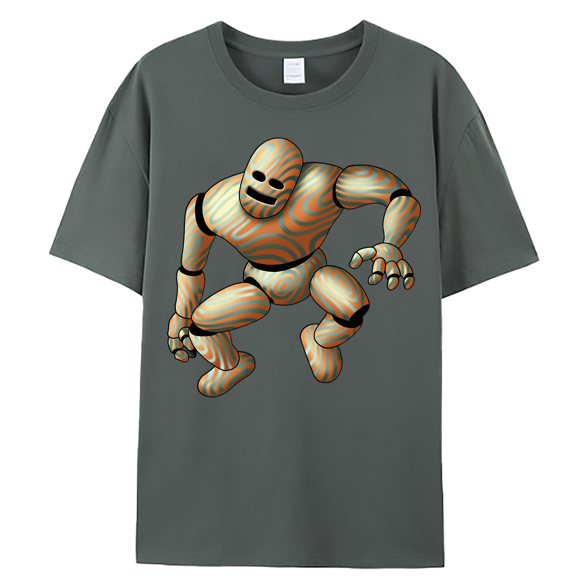 （画像用） ドラゴンクエスト Doragon Kuesuto Dragon Quest 綿100％ メンズ半袖Tシャツ｜肌触りやわらか＆通気性